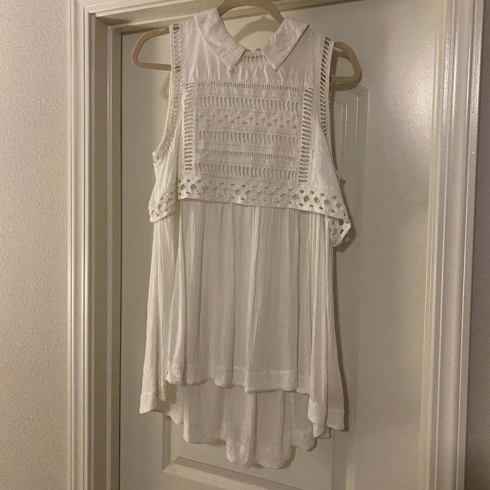 Free people collared blouse